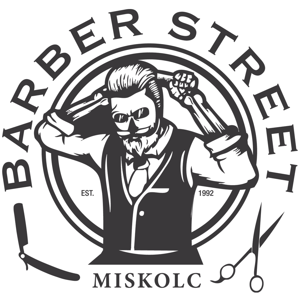 Barber Street Miskolc logója
